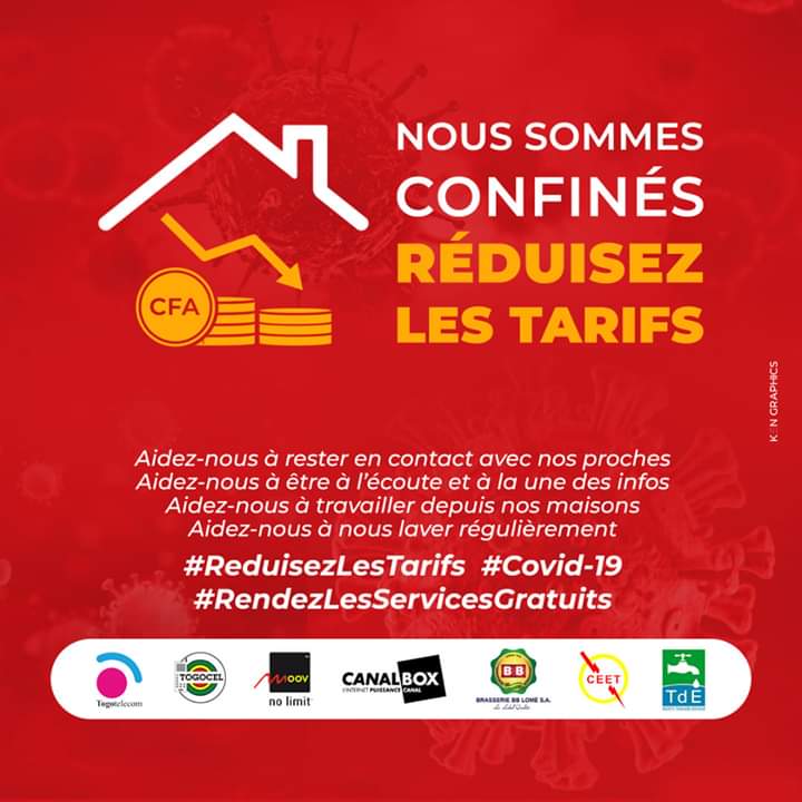 #RéduisezLesTarifs, le mouvement citoyen contre la cherté des taris de communication au Togo