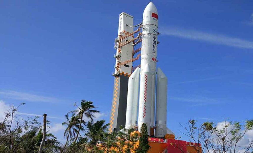 fusée chinoise Longue marche 5