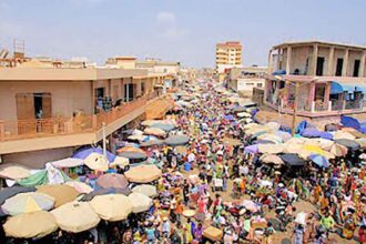 Droits de place dans les marchés de Lomé