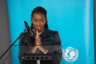 Murielle Ahouré ambassadrice de l’Unicef Côte d'Ivoire
