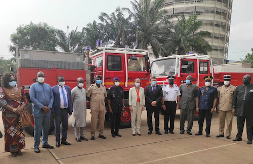 La France vient en aide aux sapeurs-pompiers de Lomé