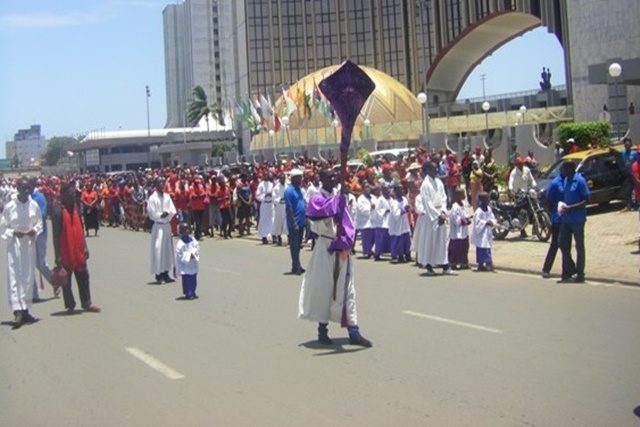 Le chemin de croix interdit au Togo