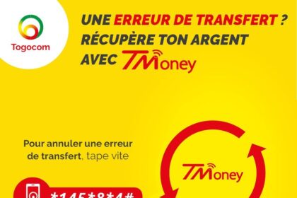annuler erreur de transfert T-money