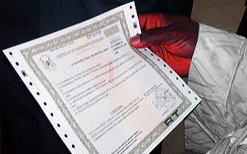 Certificat de nationalité togolais