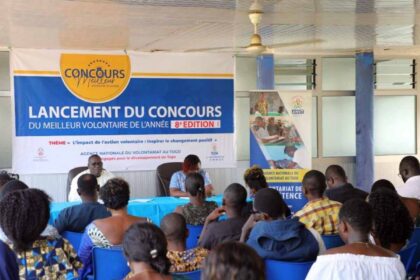Concours meilleur volontaire de l’année au Togo