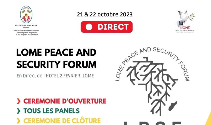 Lomé Peace and Sécurity Forum 2023