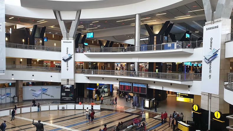 Aéroport international de Johannesburg, Afrique du Sud