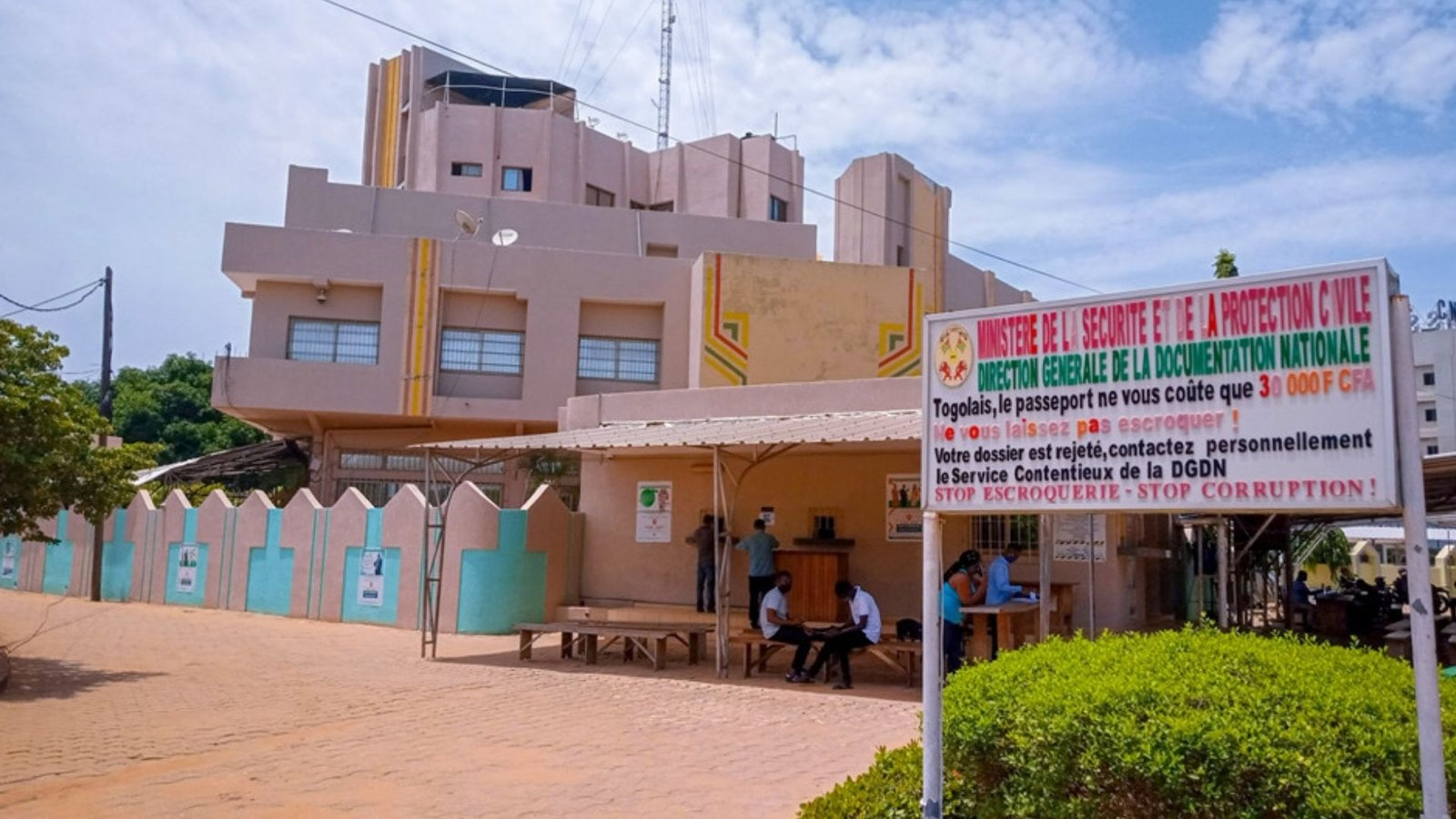 carte de séjour au Togo