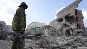 Effondrement d'un immeuble à Nairobi