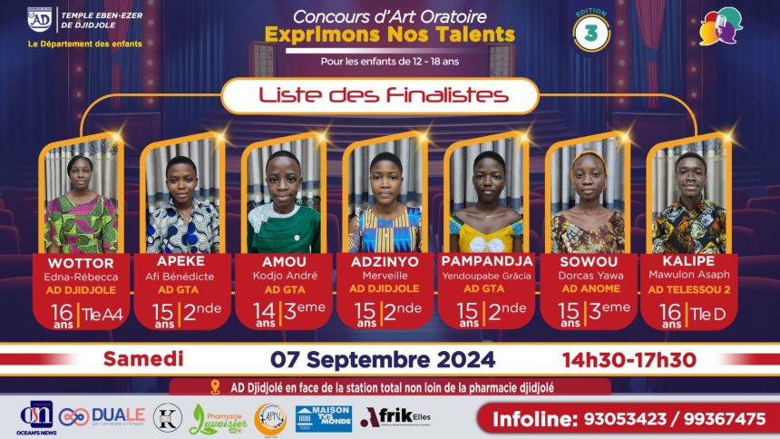 finale du concours Exprimons nos Talents