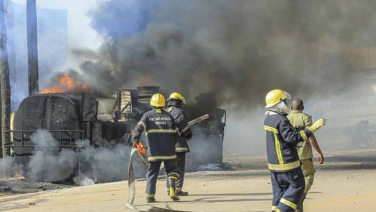 explosion d'un camion-citerne