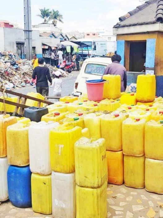 pénuries d’eau à Antananarivo