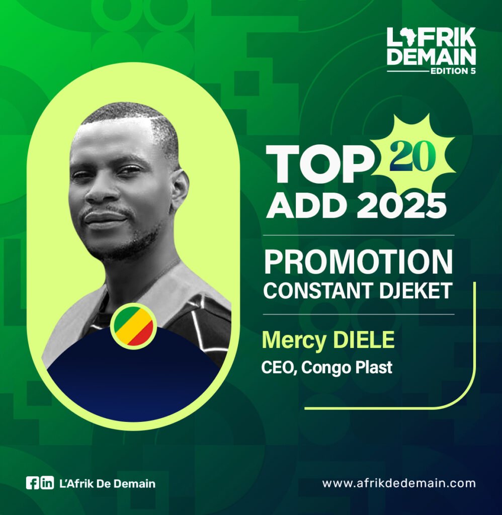 Mercy Diele, CEO Congo Plast