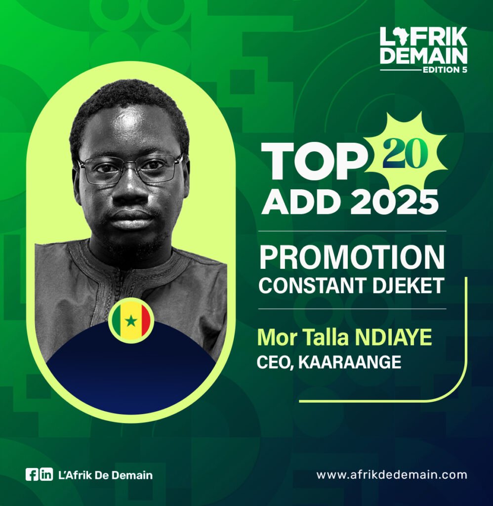Lauréats de la 5e édition du programme L'Afrik De Demain