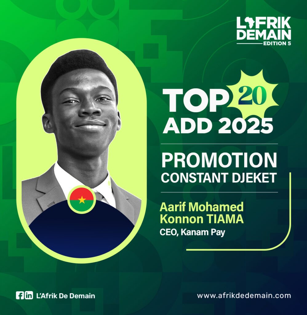 Aarif Mohamed Tiama, CEO de Kanam Pay