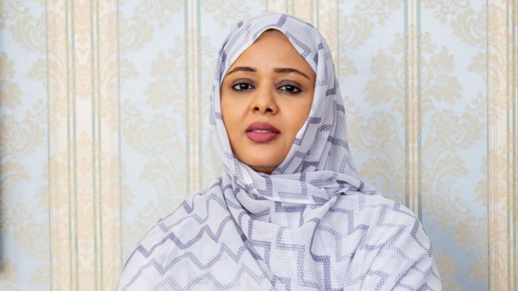 Leila Bouamatou, directrice générale de la Générale de Banque de Mauritanie
