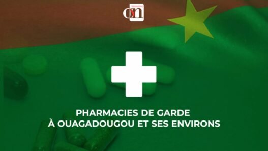pharmacies de garde à Ouagadougou du 29 août au 5 septembre