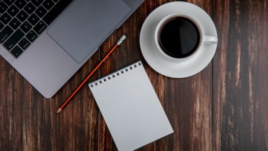 café au travail