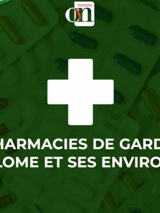 pharmacies de garde à Lomé du 24 au 31 août
