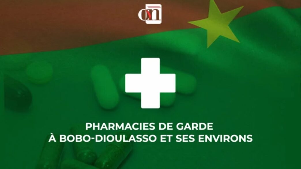 pharmacies de garde Bobo-Dioulasso du 20 au 27 septembre
