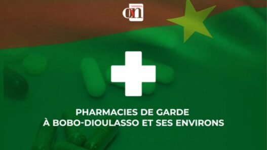 pharmacies de garde Bobo-Dioulasso du 20 au 27 septembre