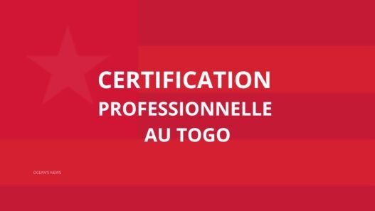 certification professionnelle au Togo